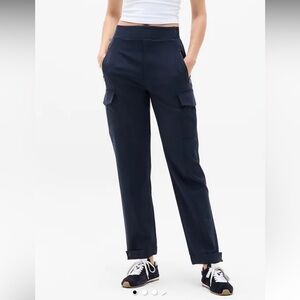Athleta Navy Women's Endless High Rise Cargo Pants